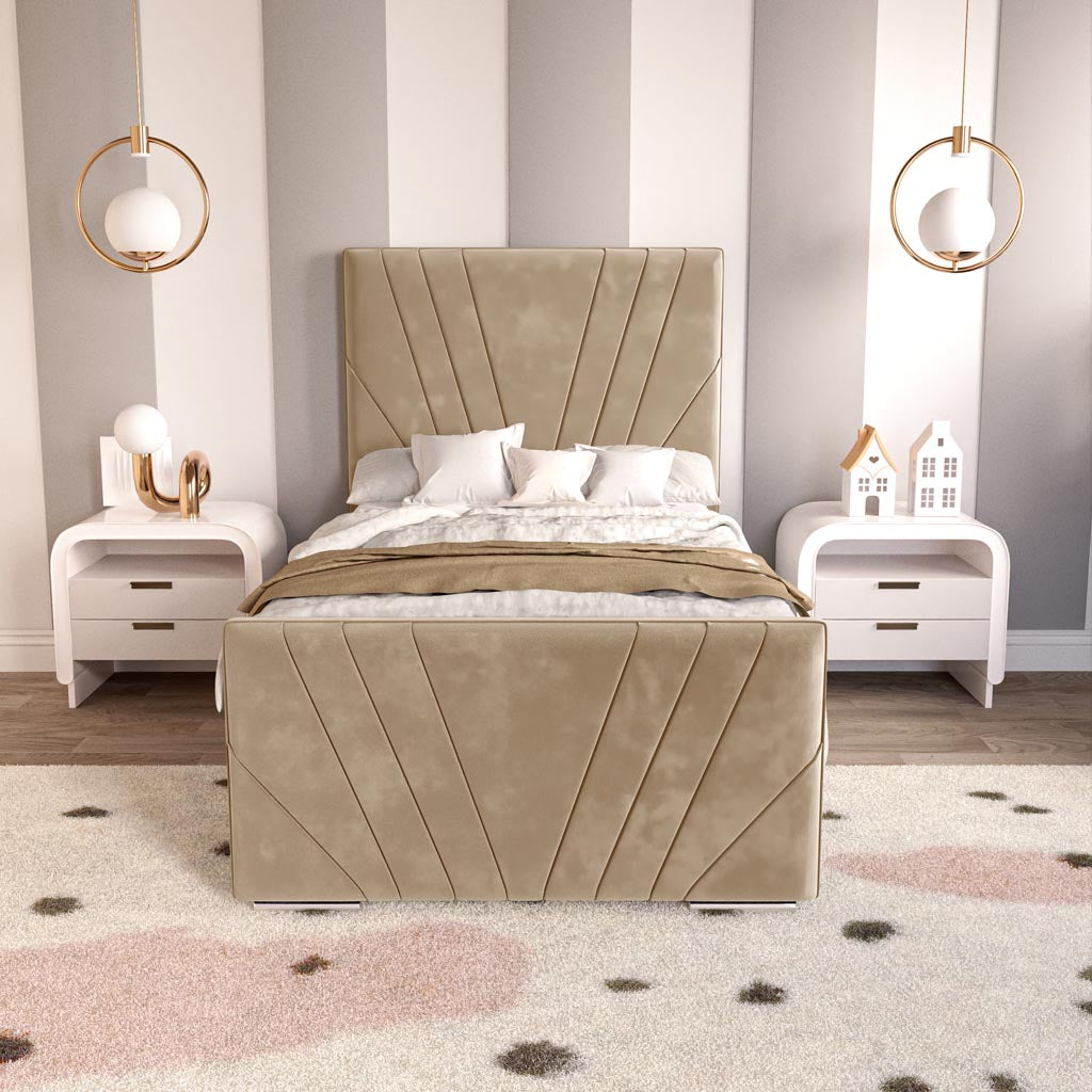 Fiji Kids Sunrise Upholstered Ottoman Bed