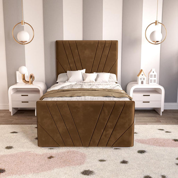 Fiji Kids Sunrise Upholstered Ottoman Bed