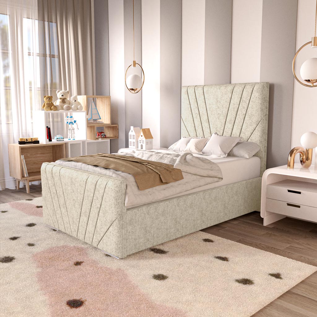 Fiji Kids Sunrise Upholstered Ottoman Bed