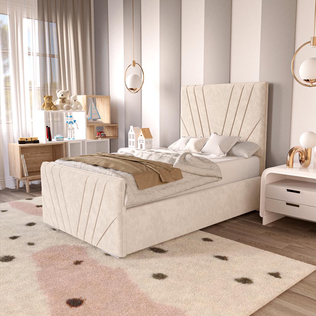 Fiji Kids Sunrise Upholstered Ottoman Bed