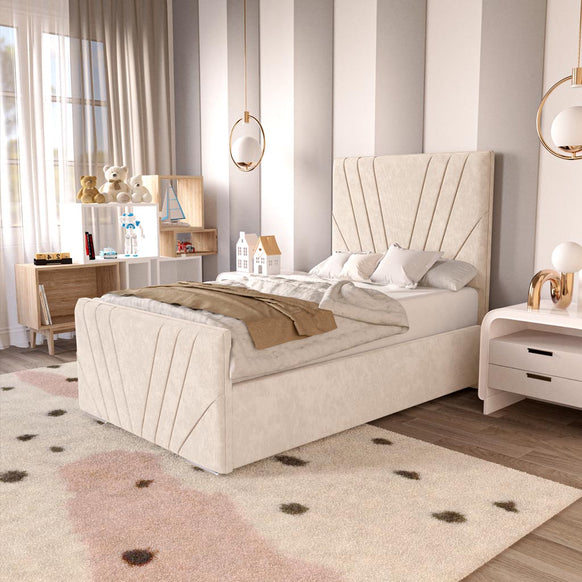 Fiji Kids Sunrise Upholstered Ottoman Bed