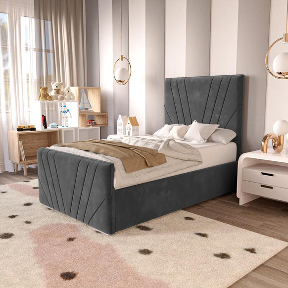 Fiji Kids Sunrise Upholstered Ottoman Bed