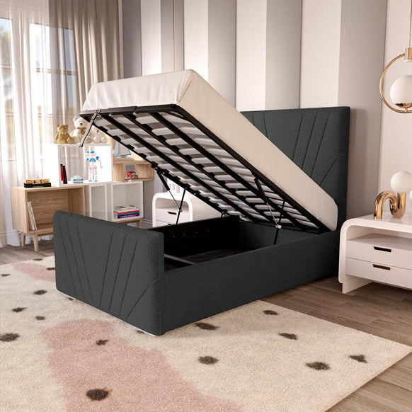 Fiji Kids Sunrise Upholstered Ottoman Bed