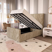 Fiji Kids Sunrise Upholstered Ottoman Bed