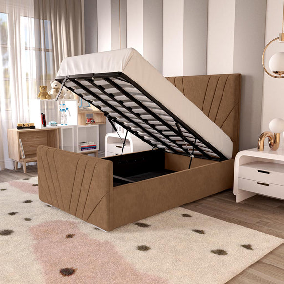 Fiji Kids Sunrise Upholstered Ottoman Bed