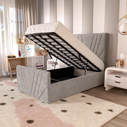 Fiji Kids Sunrise Upholstered Ottoman Bed