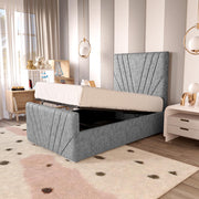 Fiji Kids Sunrise Upholstered Ottoman Bed