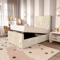Fiji Kids Sunrise Upholstered Ottoman Bed