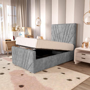 Fiji Kids Sunrise Upholstered Ottoman Bed