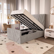Fiji Kids Sunrise Upholstered Ottoman Bed