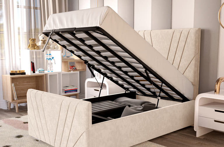 Hidden Storage For Tidy Bedrooms