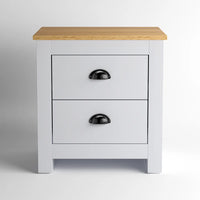 Chelsea Bedside Table - White