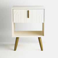 Sakura Bedside Table - Taupe
