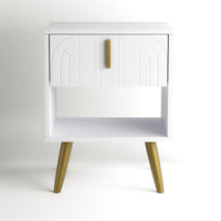Sakura Bedside Table - White