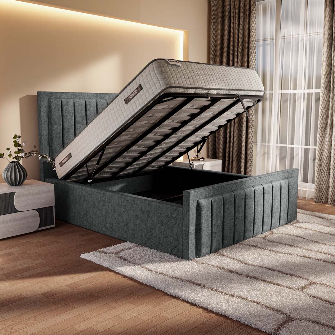 Hamilton Upholstered Ottoman Bed
