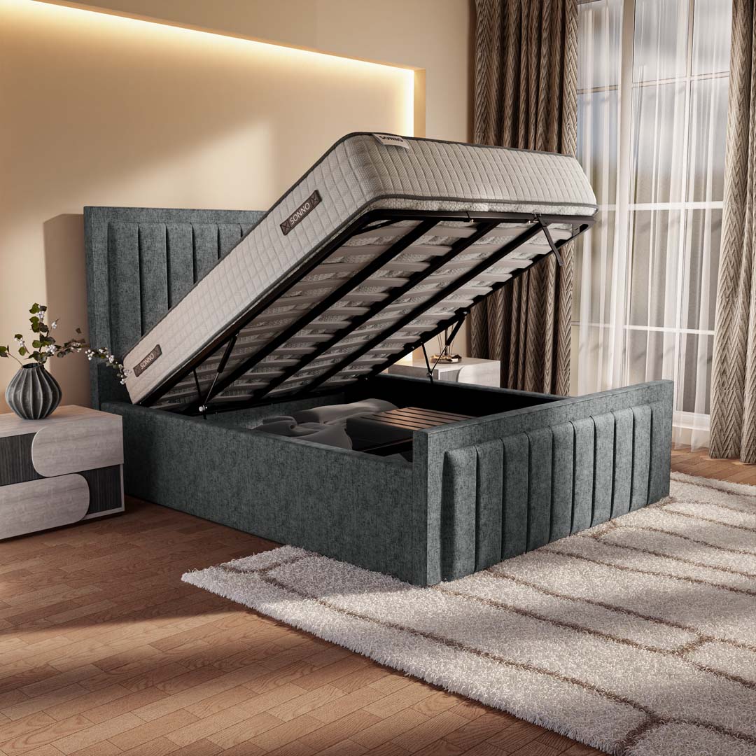 Hamilton Upholstered Ottoman Bed
