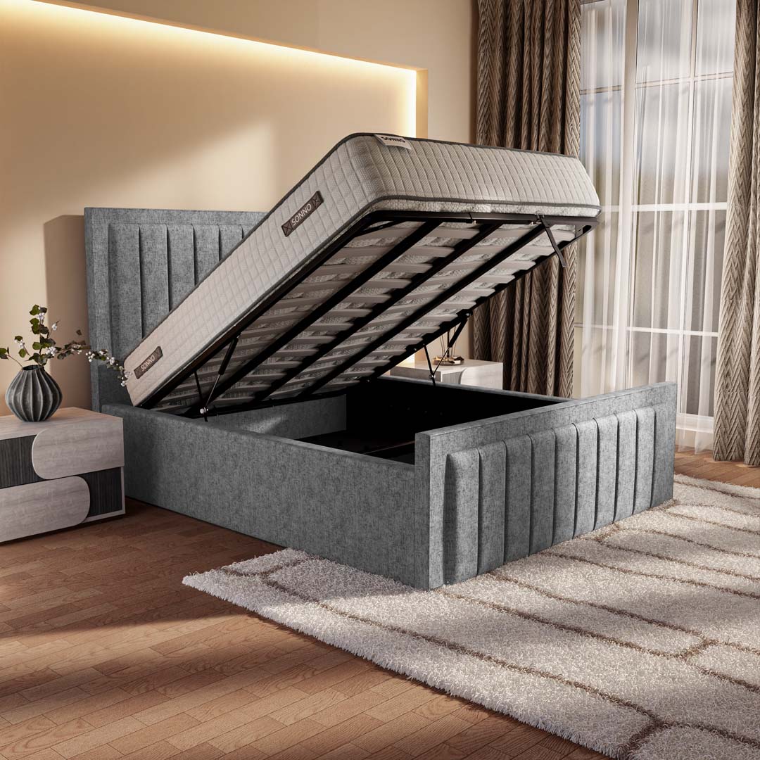 Hamilton Upholstered Ottoman Bed