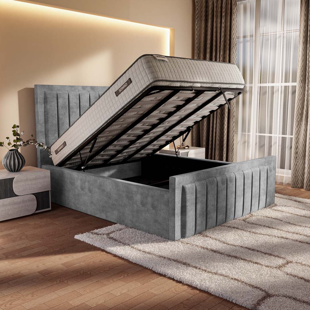 Hamilton Upholstered Ottoman Bed