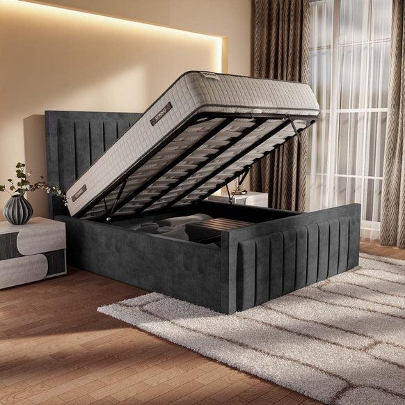 Hamilton Upholstered Ottoman Bed