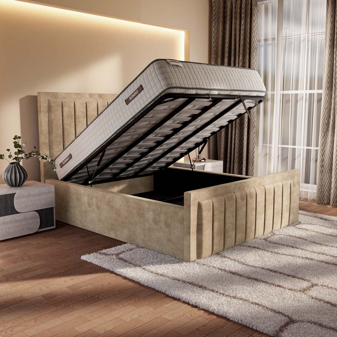 Hamilton Upholstered Ottoman Bed