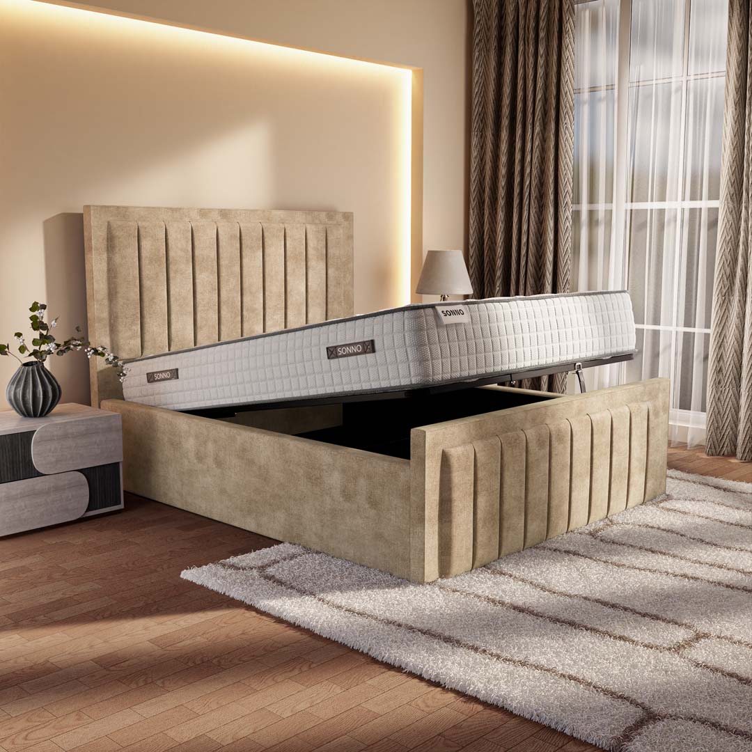Hamilton Upholstered Ottoman Bed