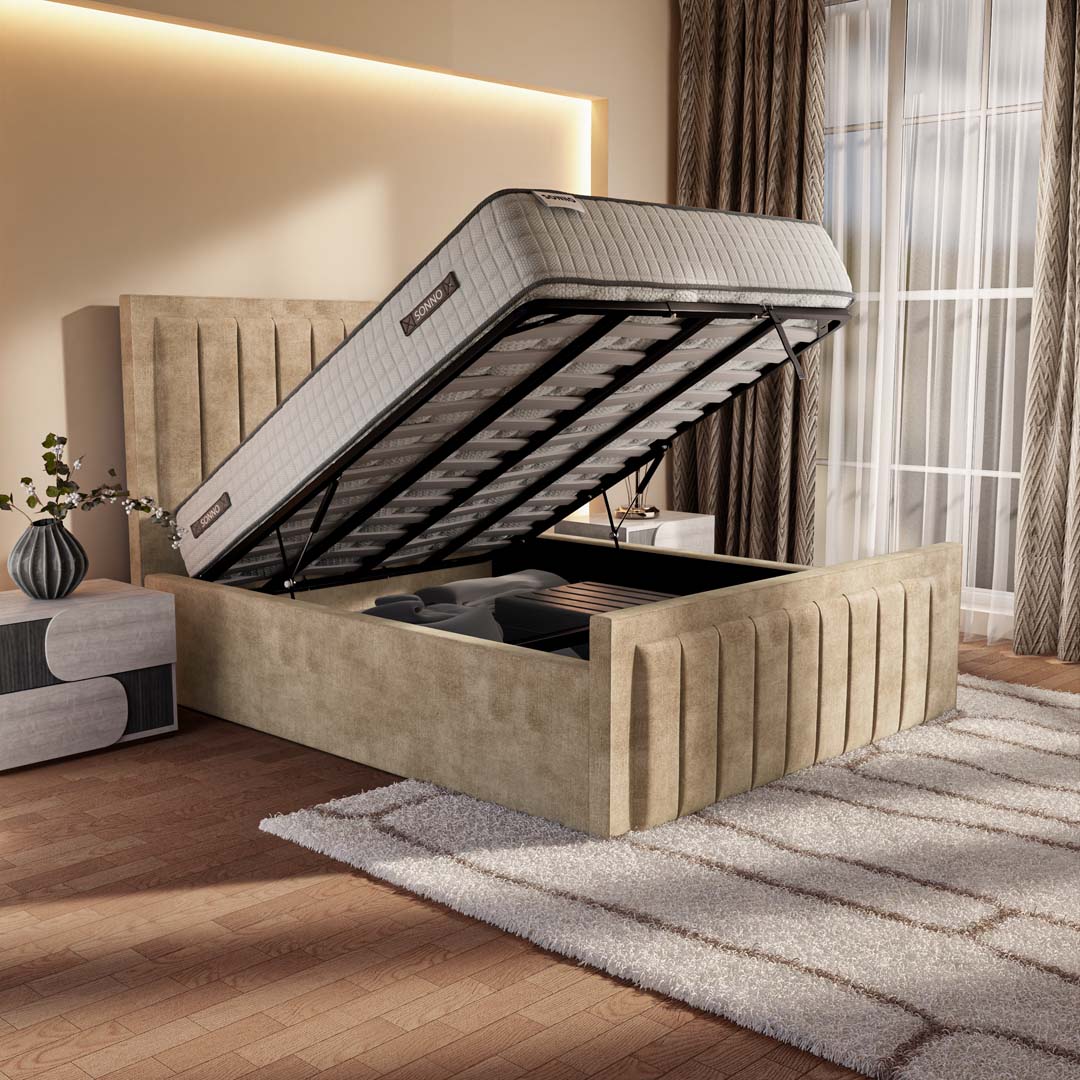 Hamilton Upholstered Ottoman Bed