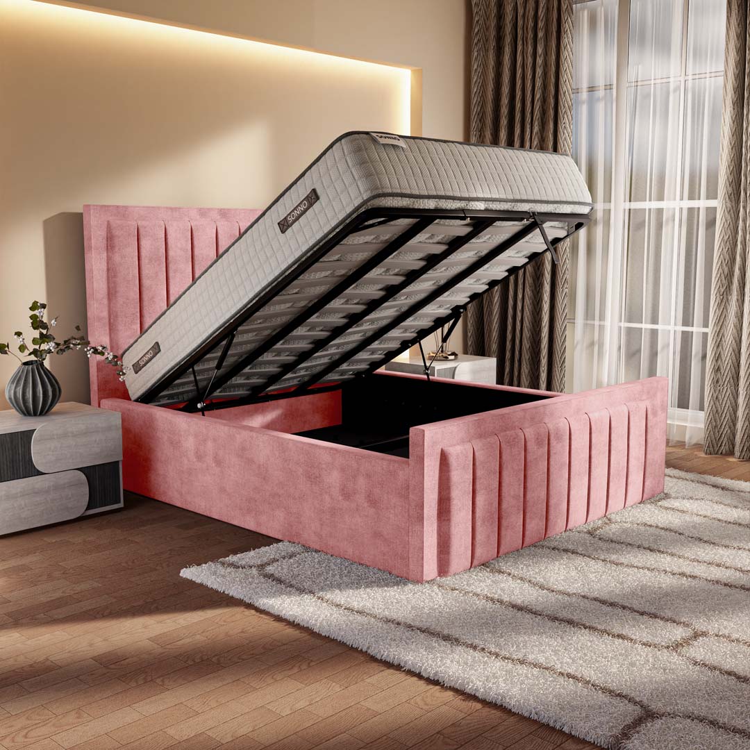 Hamilton Upholstered Ottoman Bed