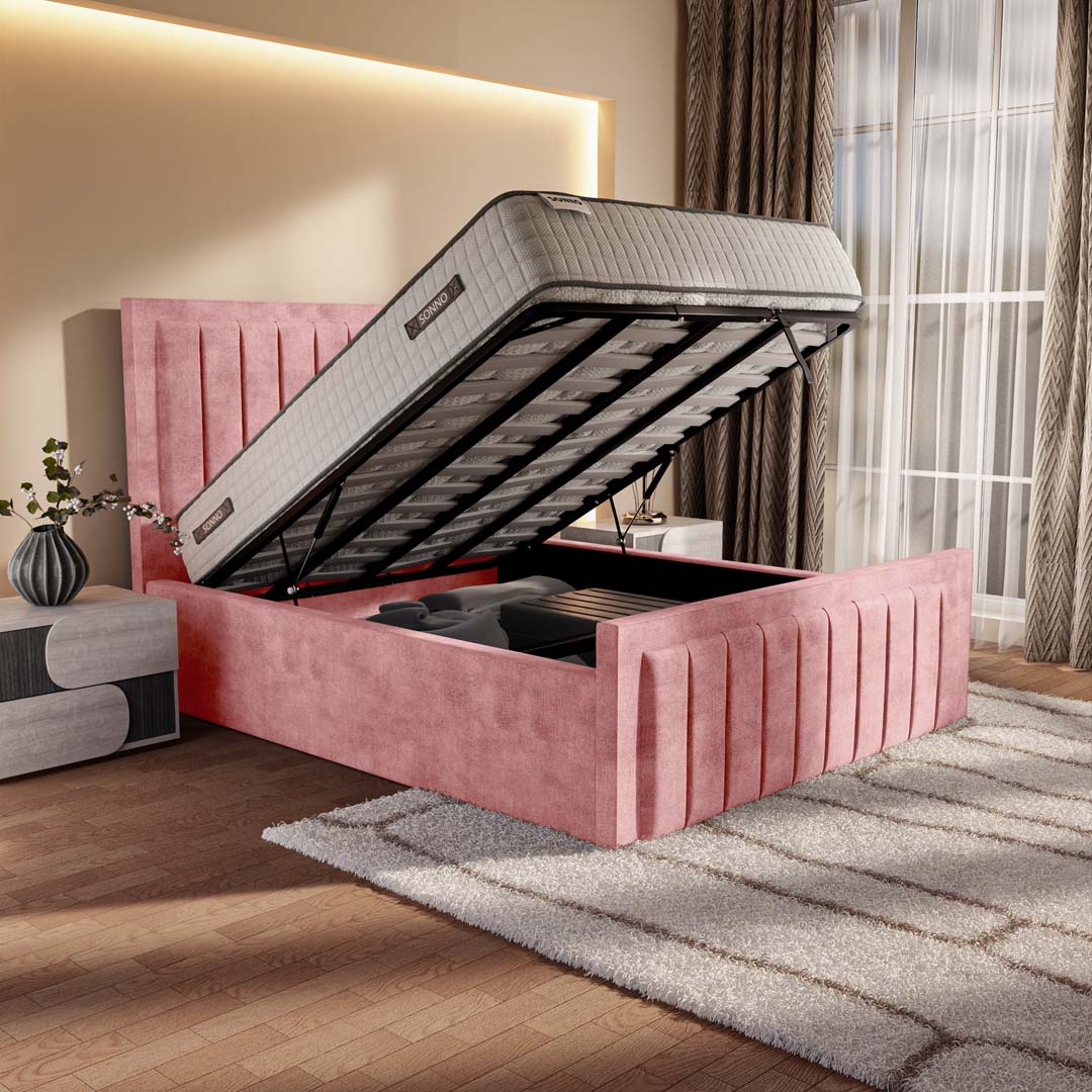 Hamilton Upholstered Ottoman Bed