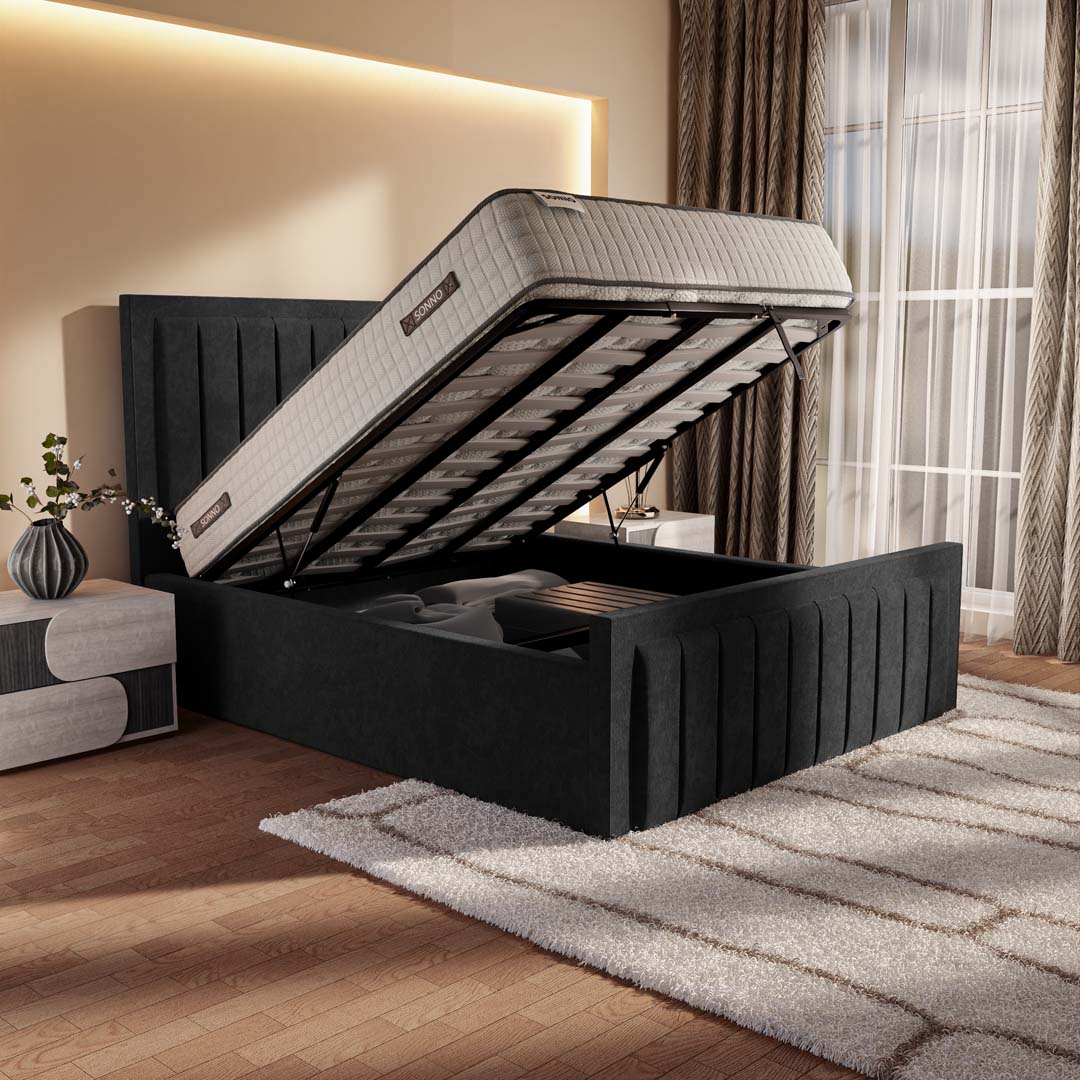 Hamilton Upholstered Ottoman Bed