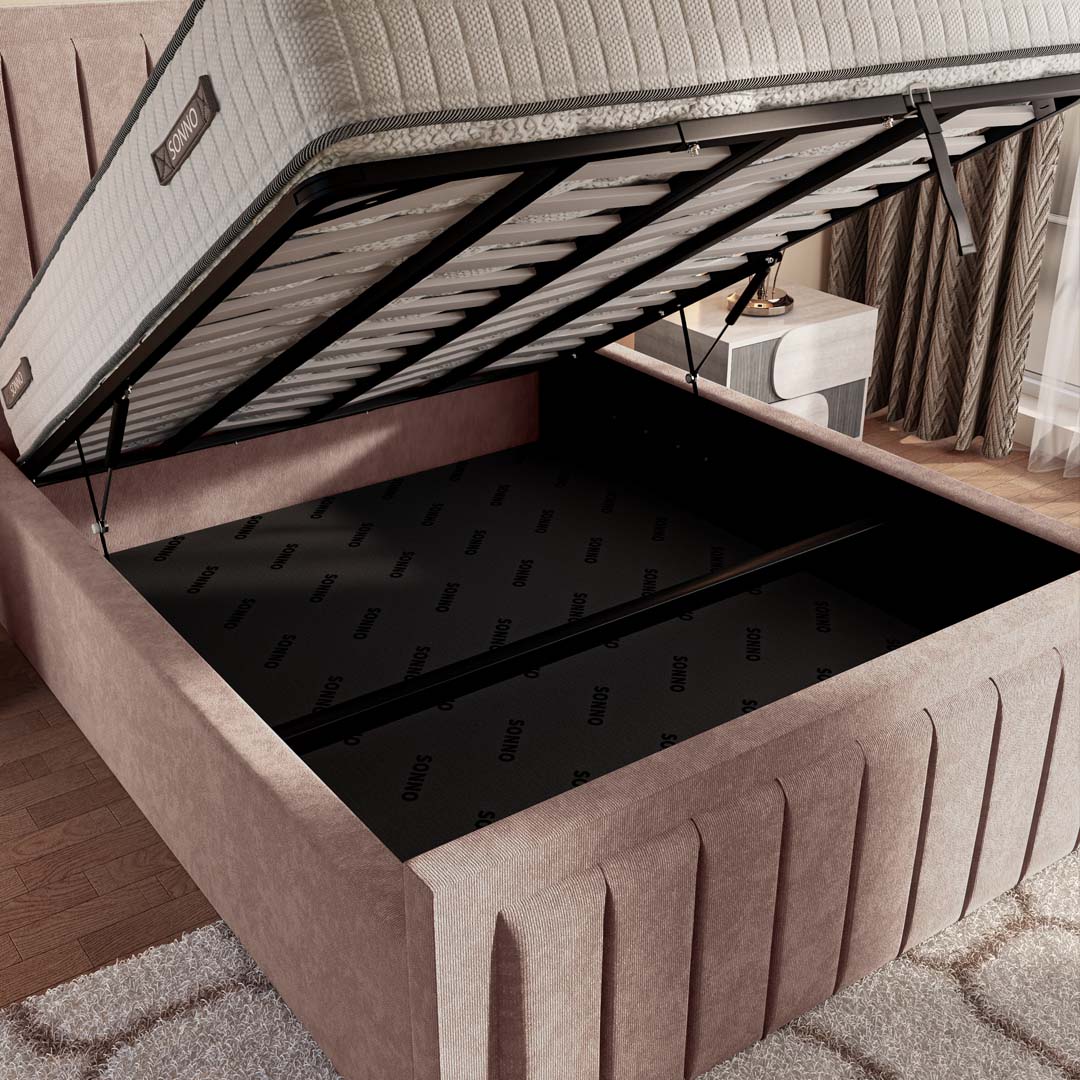 Hamilton Upholstered Ottoman Bed