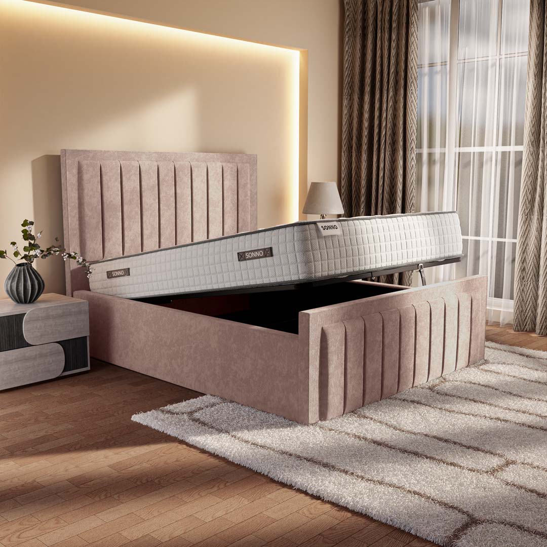 Hamilton Upholstered Ottoman Bed