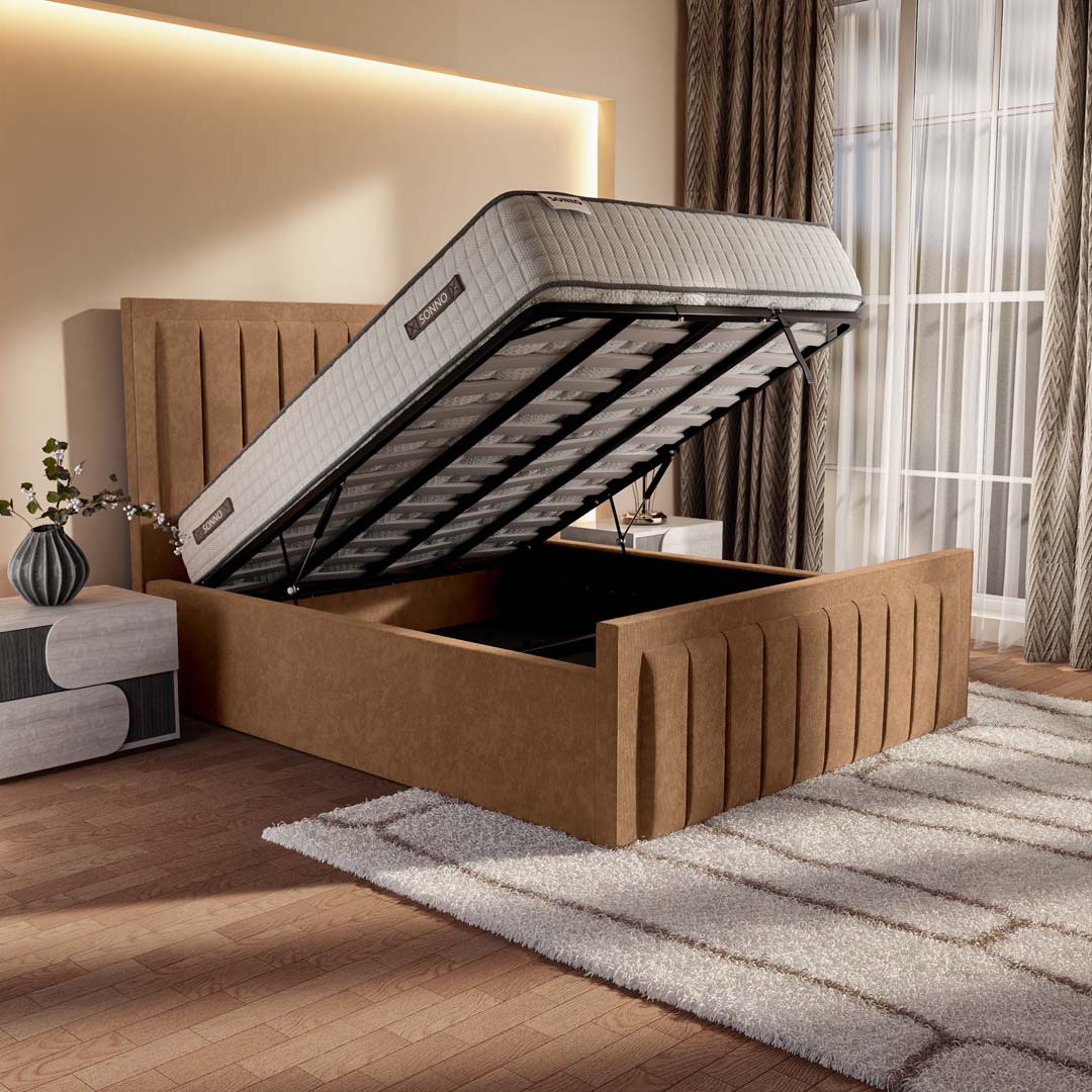 Hamilton Upholstered Ottoman Bed