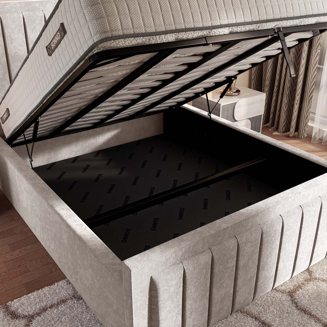 Hamilton Upholstered Ottoman Bed