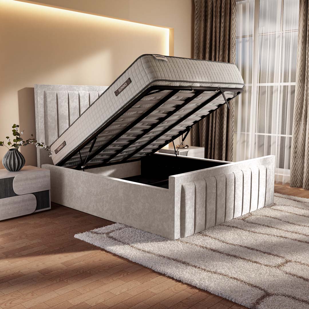 Hamilton Upholstered Ottoman Bed