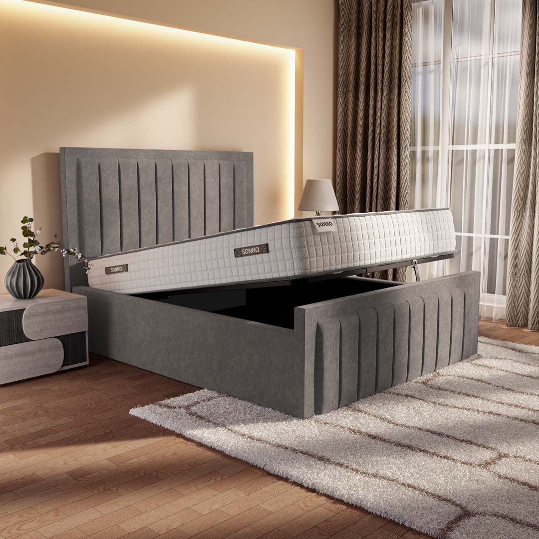 Hamilton Upholstered Ottoman Bed