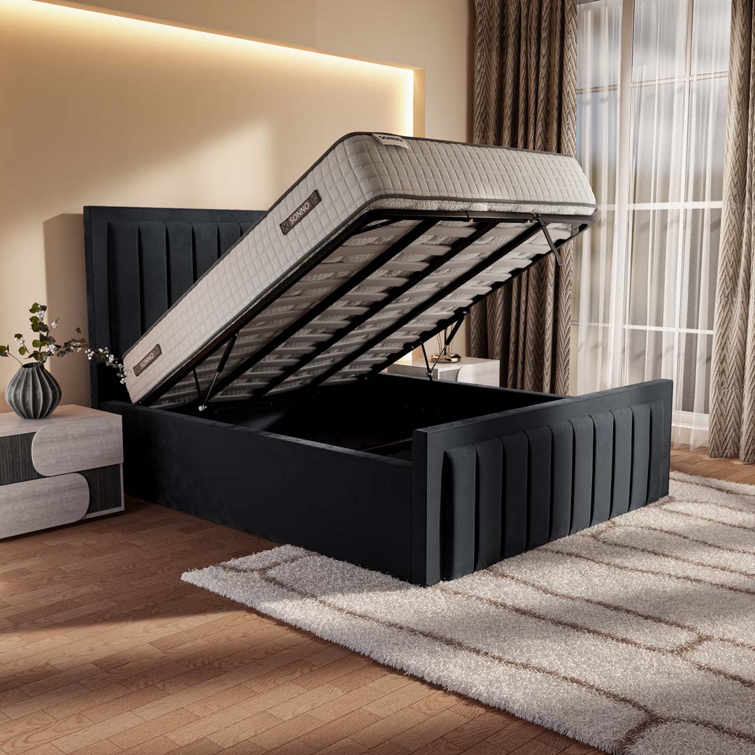 Hamilton Upholstered Ottoman Bed