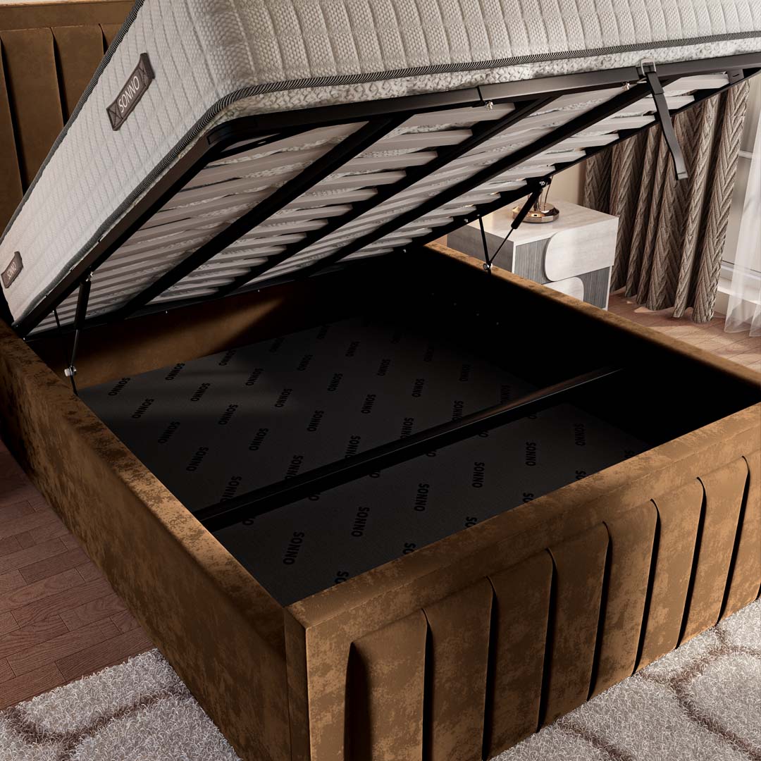 Hamilton Upholstered Ottoman Bed