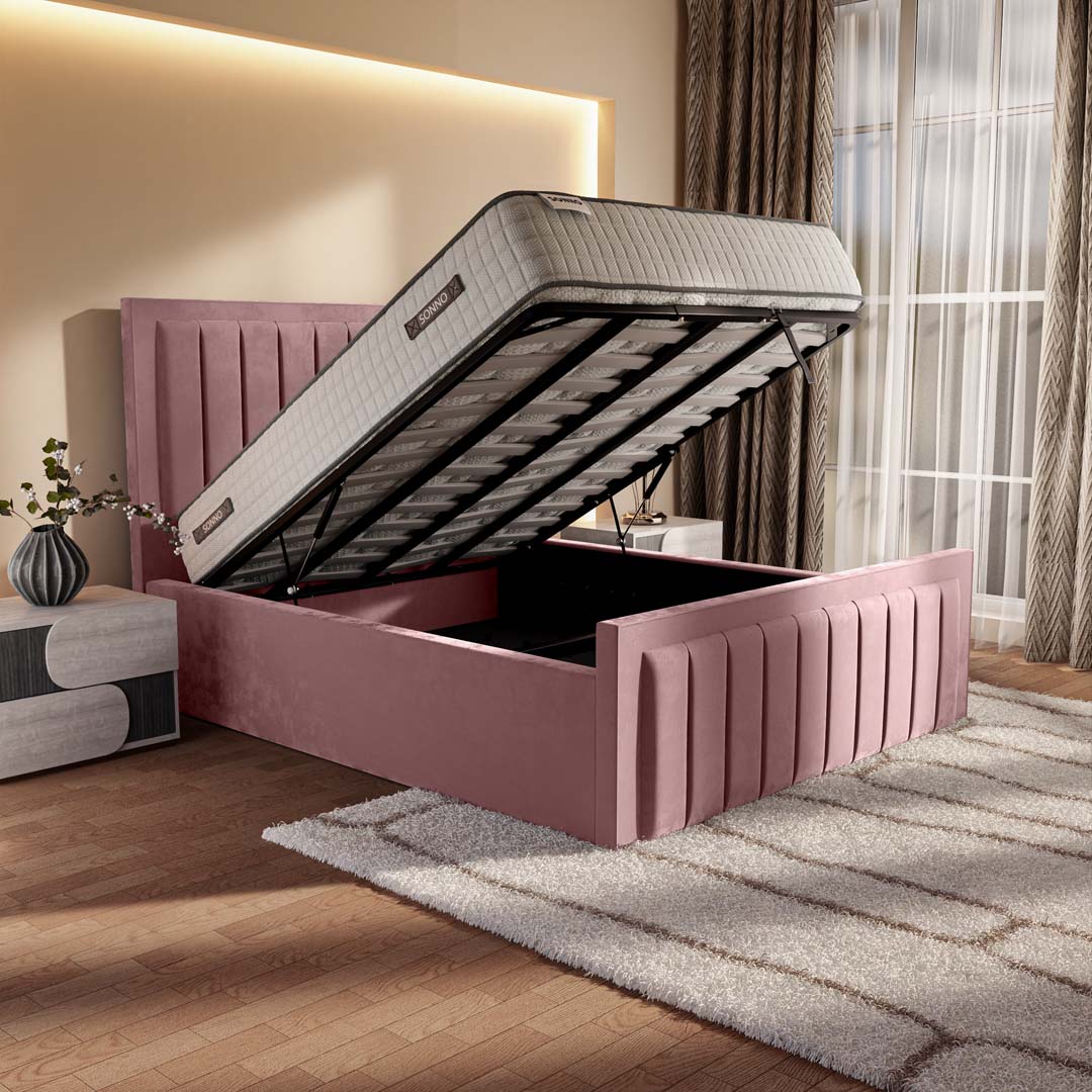 Hamilton Upholstered Ottoman Bed