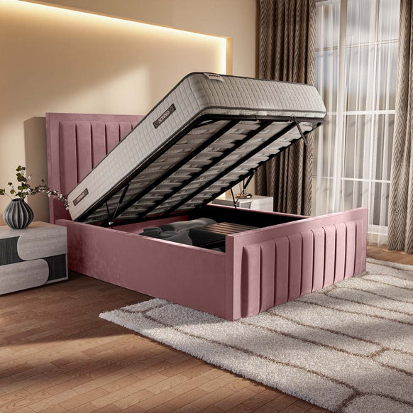 Hamilton Upholstered Ottoman Bed