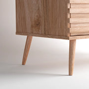 Isla 5 Drawers Chest - Natural
