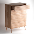 Isla 5 Drawers Chest - Natural