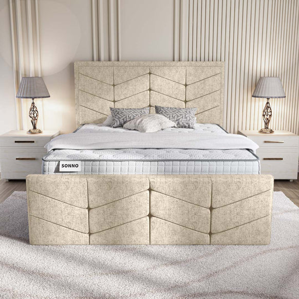 Lancaster Upholstered Ottoman Bed