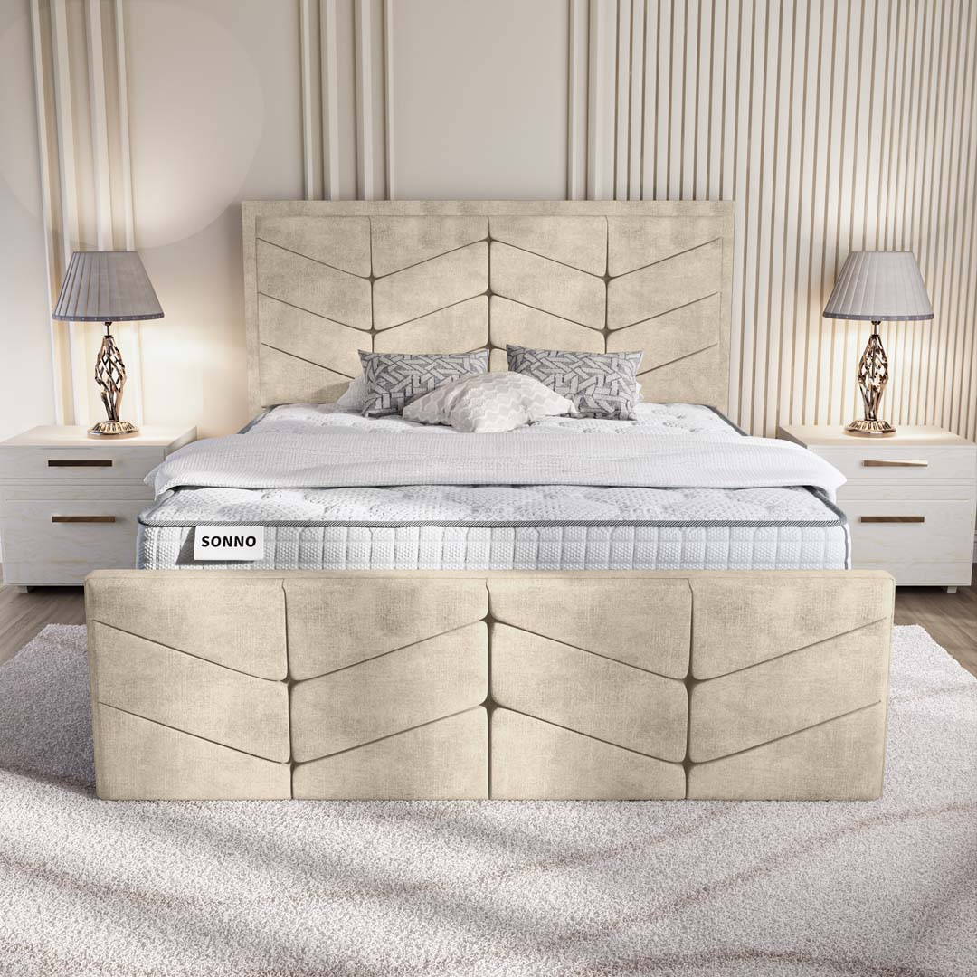 Lancaster Upholstered Ottoman Bed