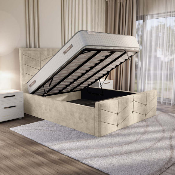 Lancaster Upholstered Ottoman Bed