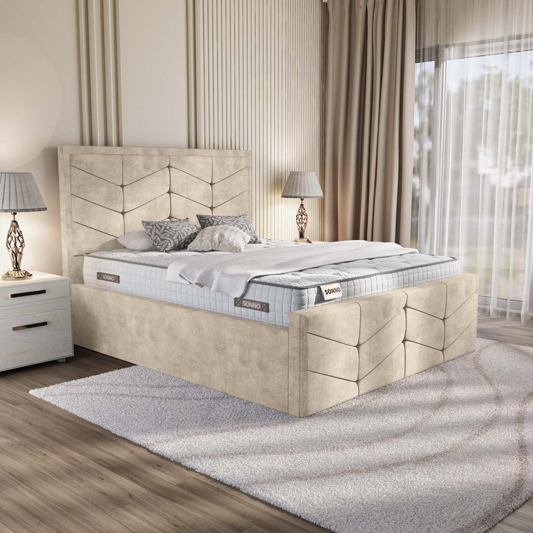 Lancaster Upholstered Ottoman Bed