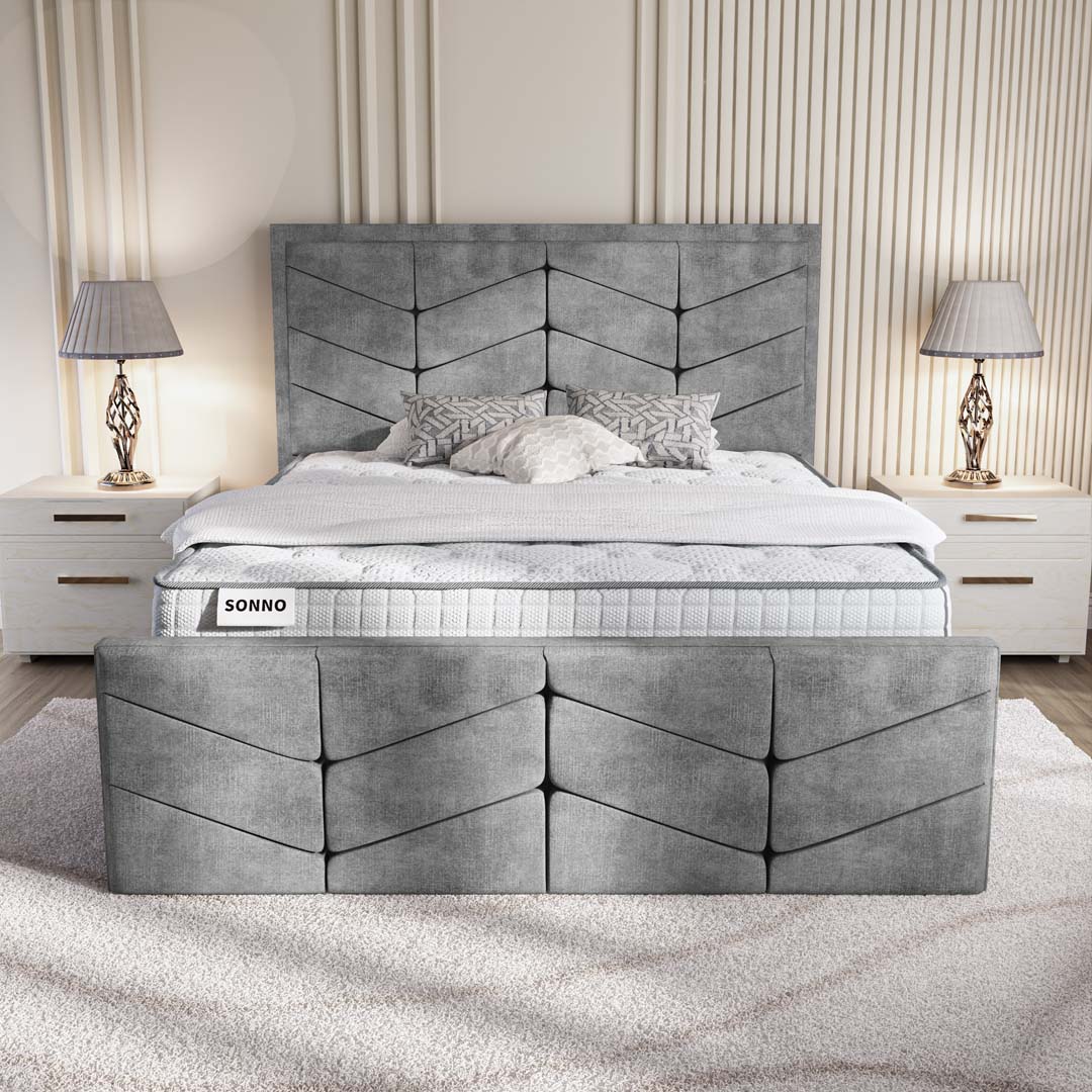 Lancaster Upholstered Ottoman Bed