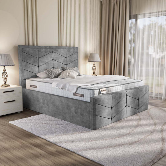 Lancaster Upholstered Ottoman Bed