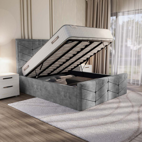 Lancaster Upholstered Ottoman Bed