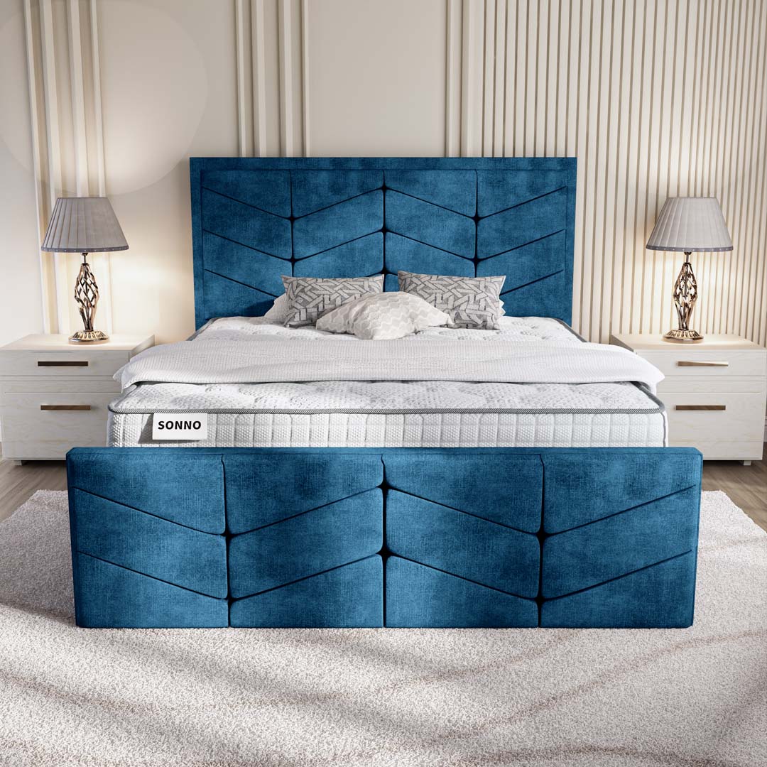 Lancaster Upholstered Ottoman Bed