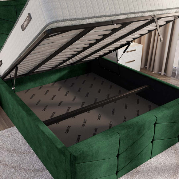 Lancaster Upholstered Ottoman Bed